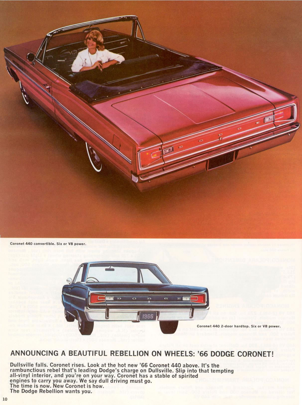 1966 Dodge Brochure Page 11